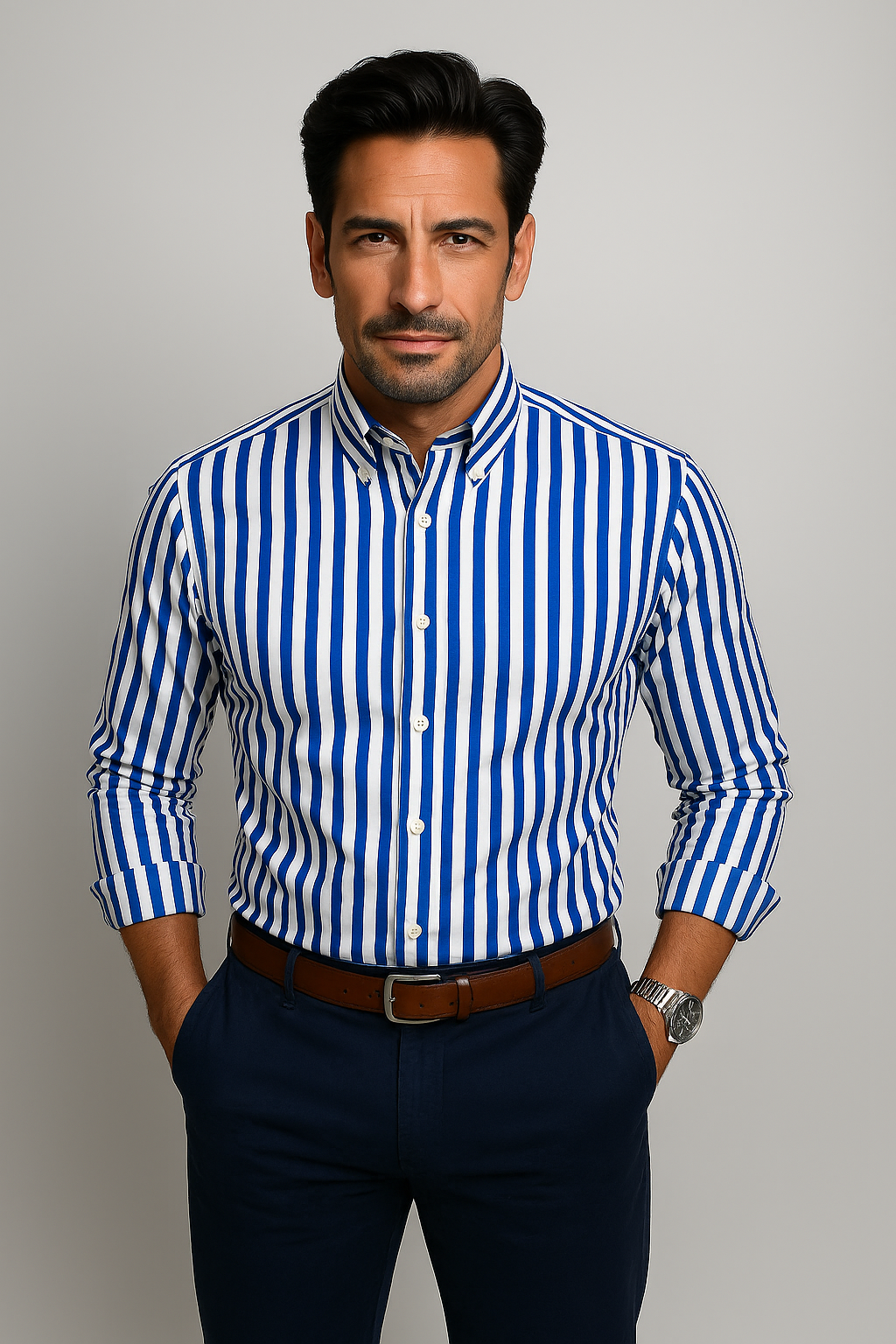 Lawrence | Bold Stripe Shirt