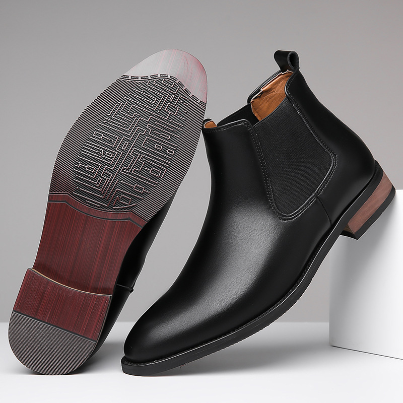 Harrison | Leather Chelsea Boots