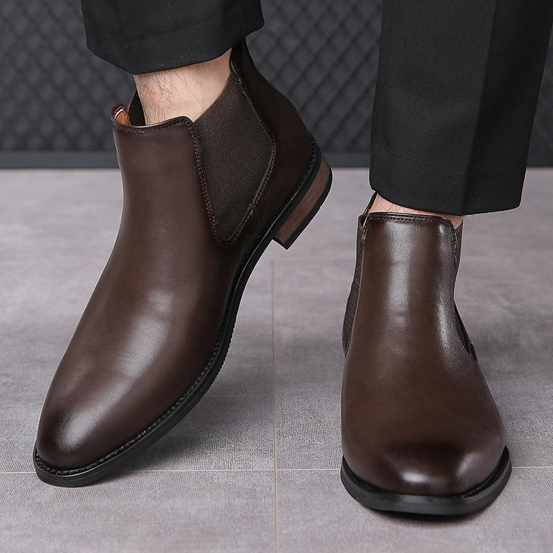 Harrison | Leather Chelsea Boots