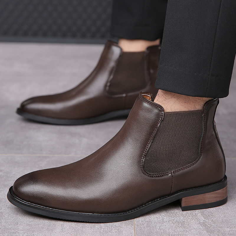 Harrison | Leather Chelsea Boots