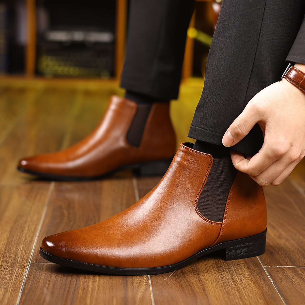 Bradford | Leather Chelsea Boots