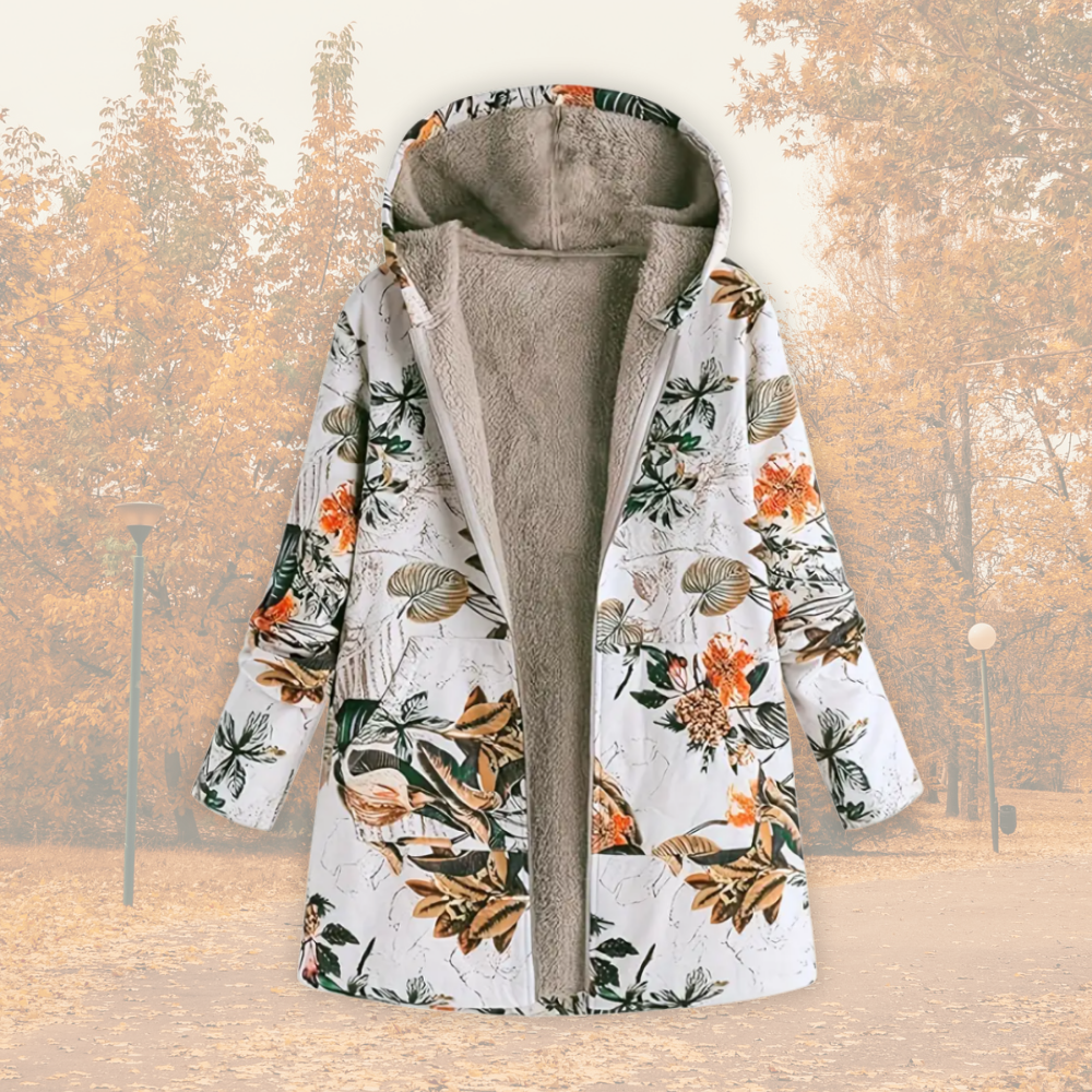 Camellia | Lightweight Winter Jacket with Faux Fur Lining