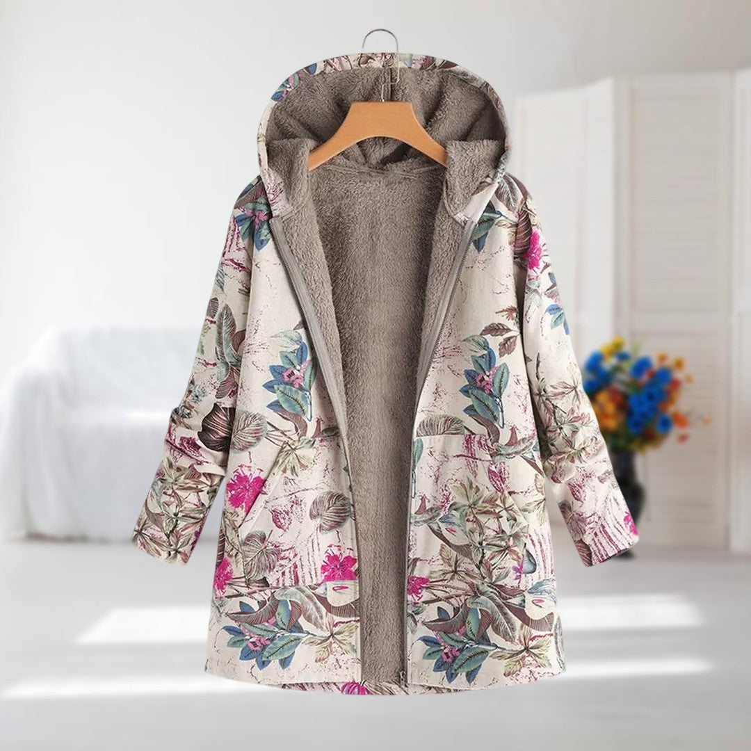 Camellia | Lightweight Winter Jacket with Faux Fur Lining