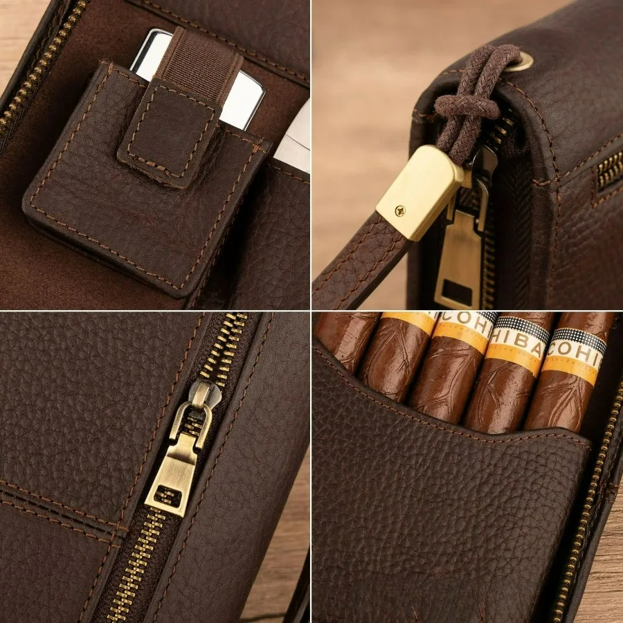 Harold | Leather Cigar Case