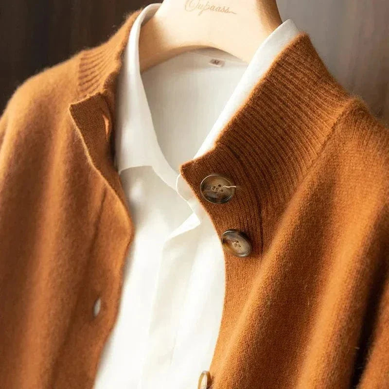 Aurora | Cashmere Button Cardigan