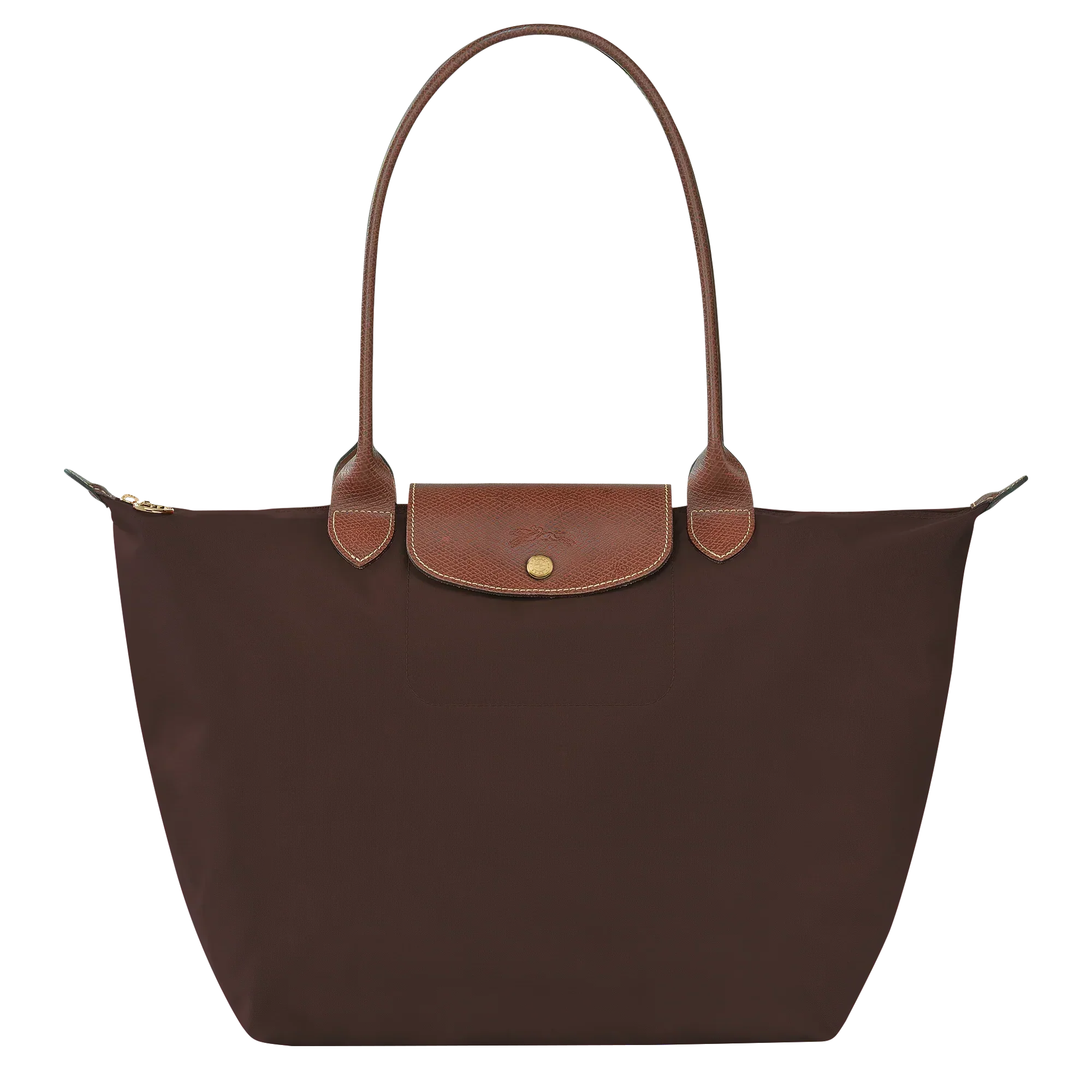 Longchamp - Large Le Pliage Tote, Ebony