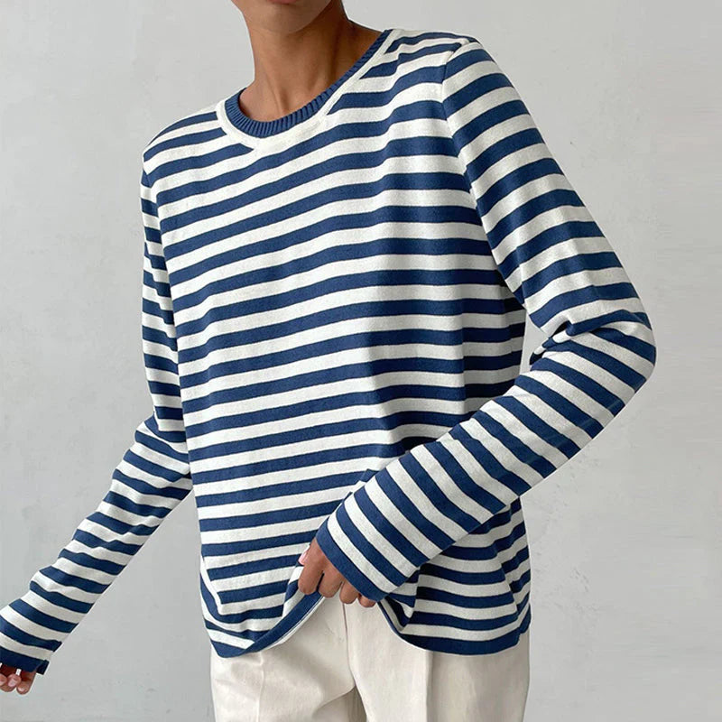 Marina | Striped Cotton Shirt