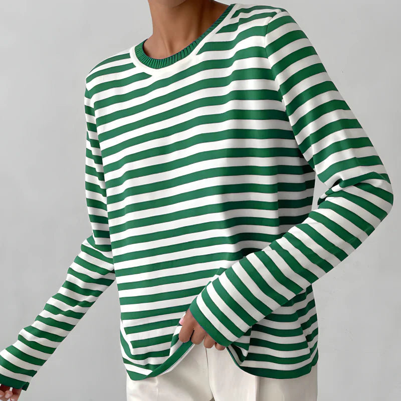 Marina | Striped Cotton Shirt