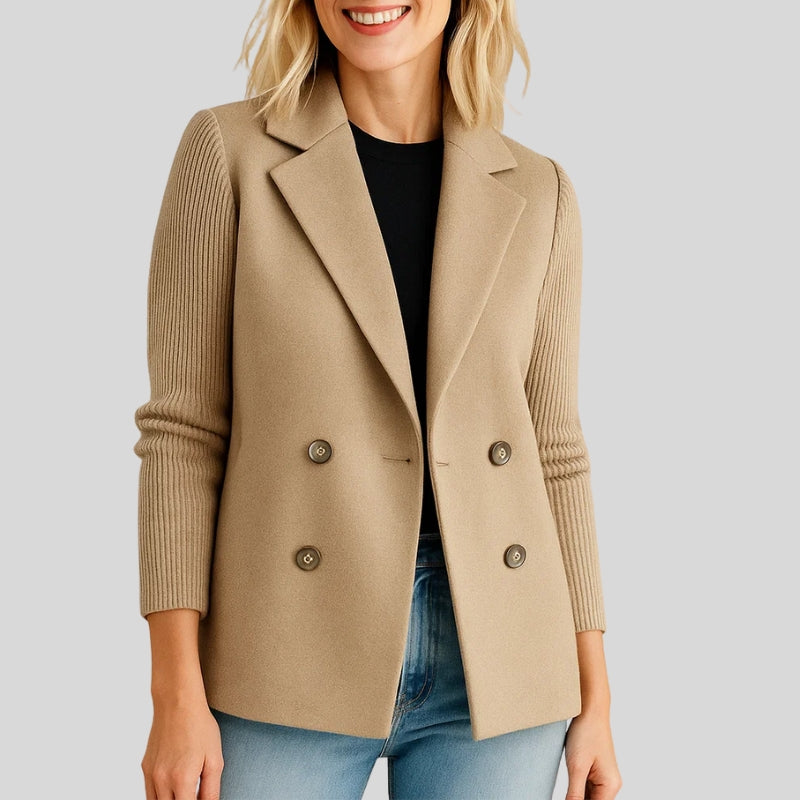 Marion | Soft sweater blazer with an elegant fit