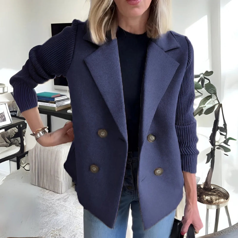 Marion | Soft sweater blazer with an elegant fit