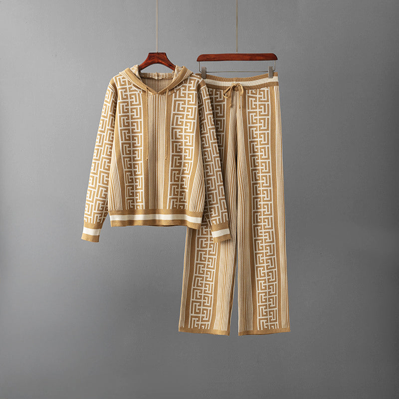 Heidi | Maze Luxe Knitted 2-Piece Set