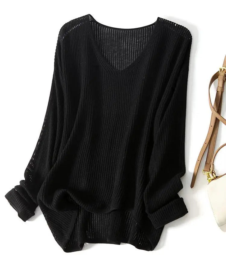 Monique | Hollow Knit Top