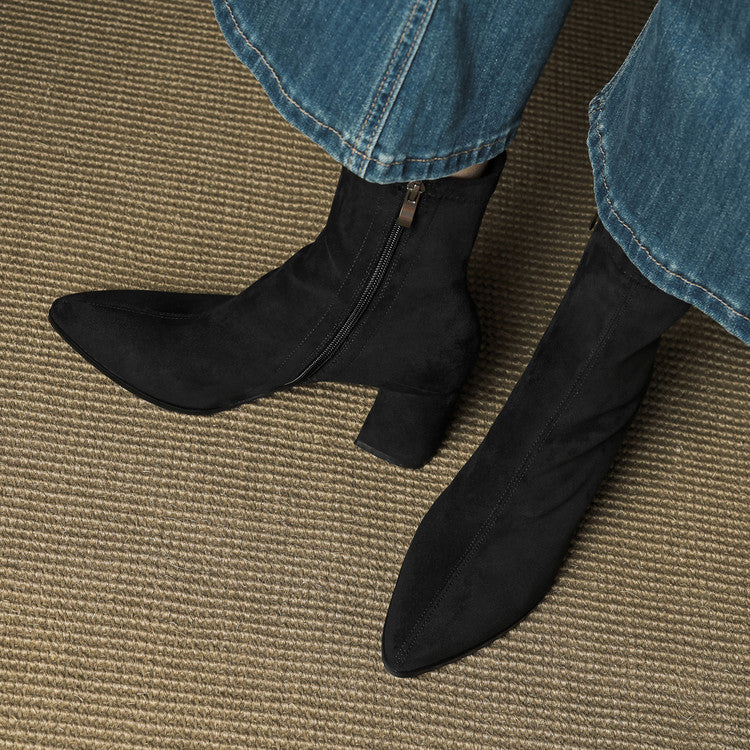 Alora | Genuine Suede Boots