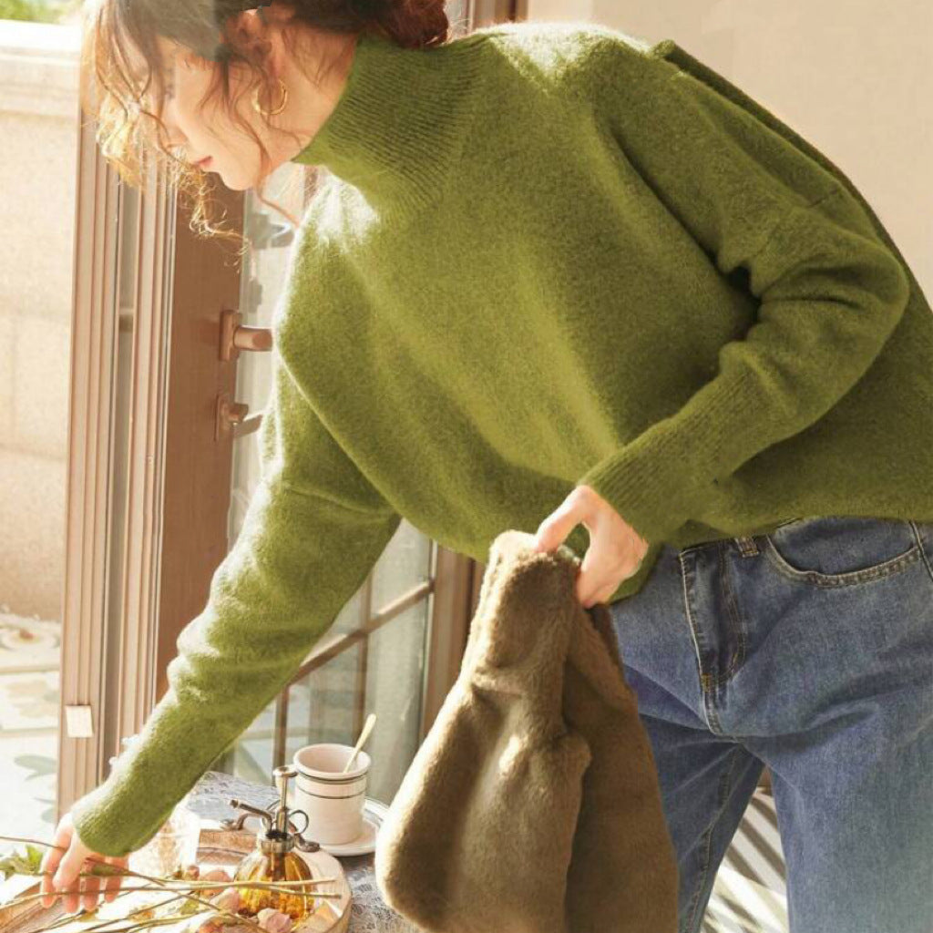 Fisal | Casual Turtle Neck Long Sleeve Sweater