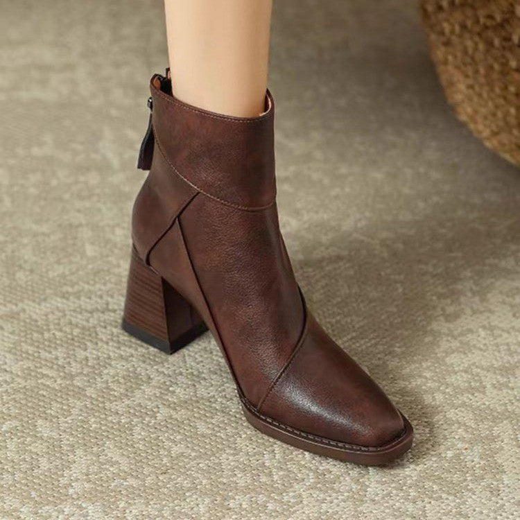 Nikki | Block Heel Bootie