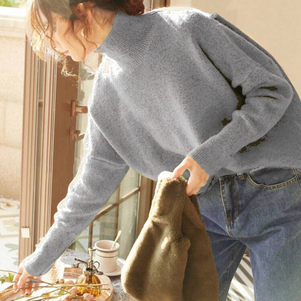 Fisal | Casual Turtle Neck Long Sleeve Sweater