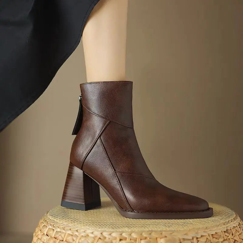 Nikki | Block Heel Bootie