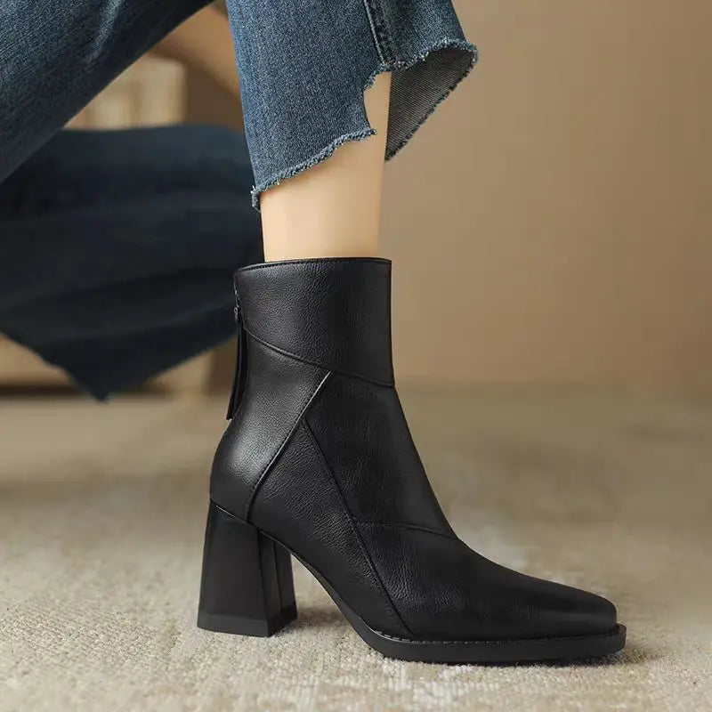 Nikki | Block Heel Bootie