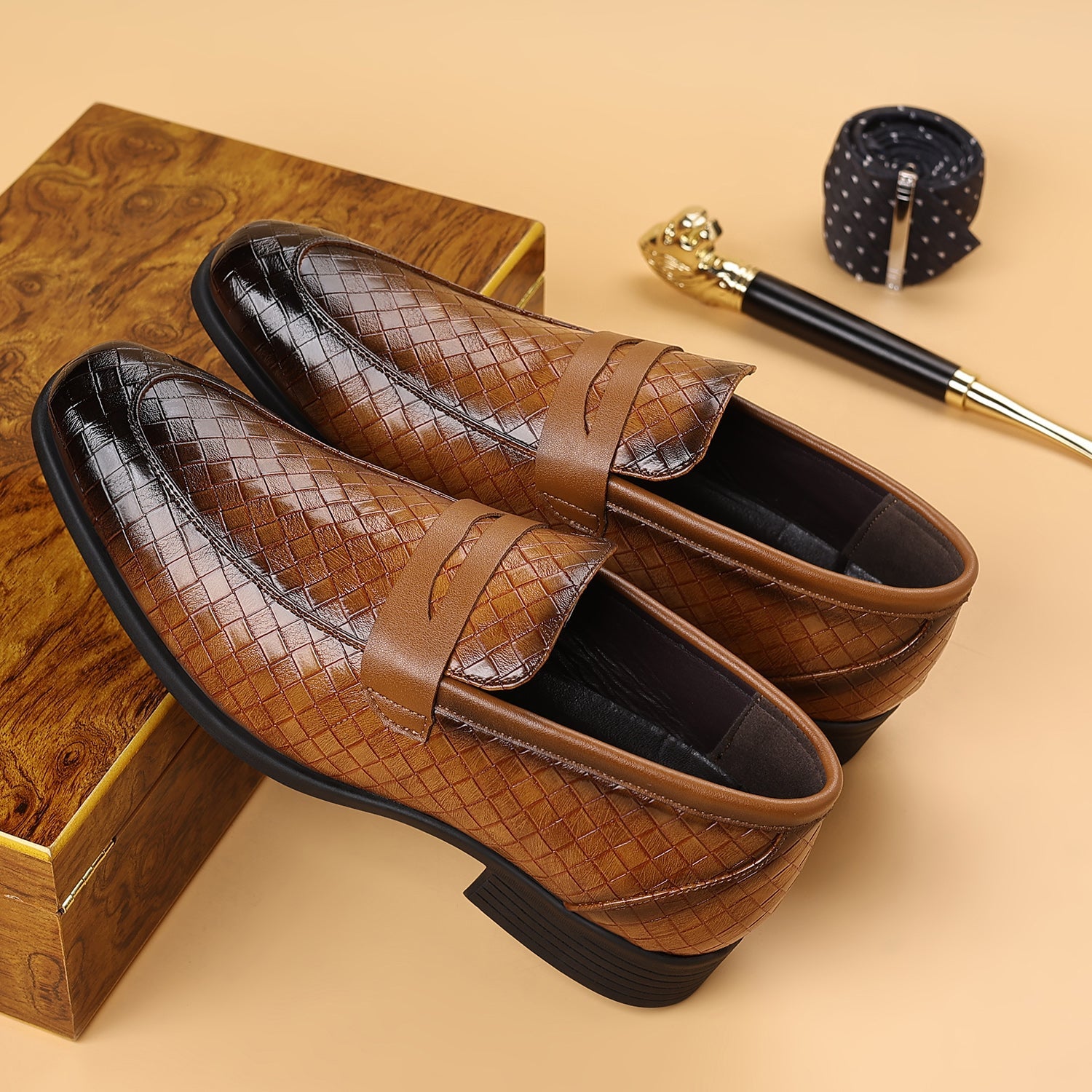 Lennox | Leather Loafers