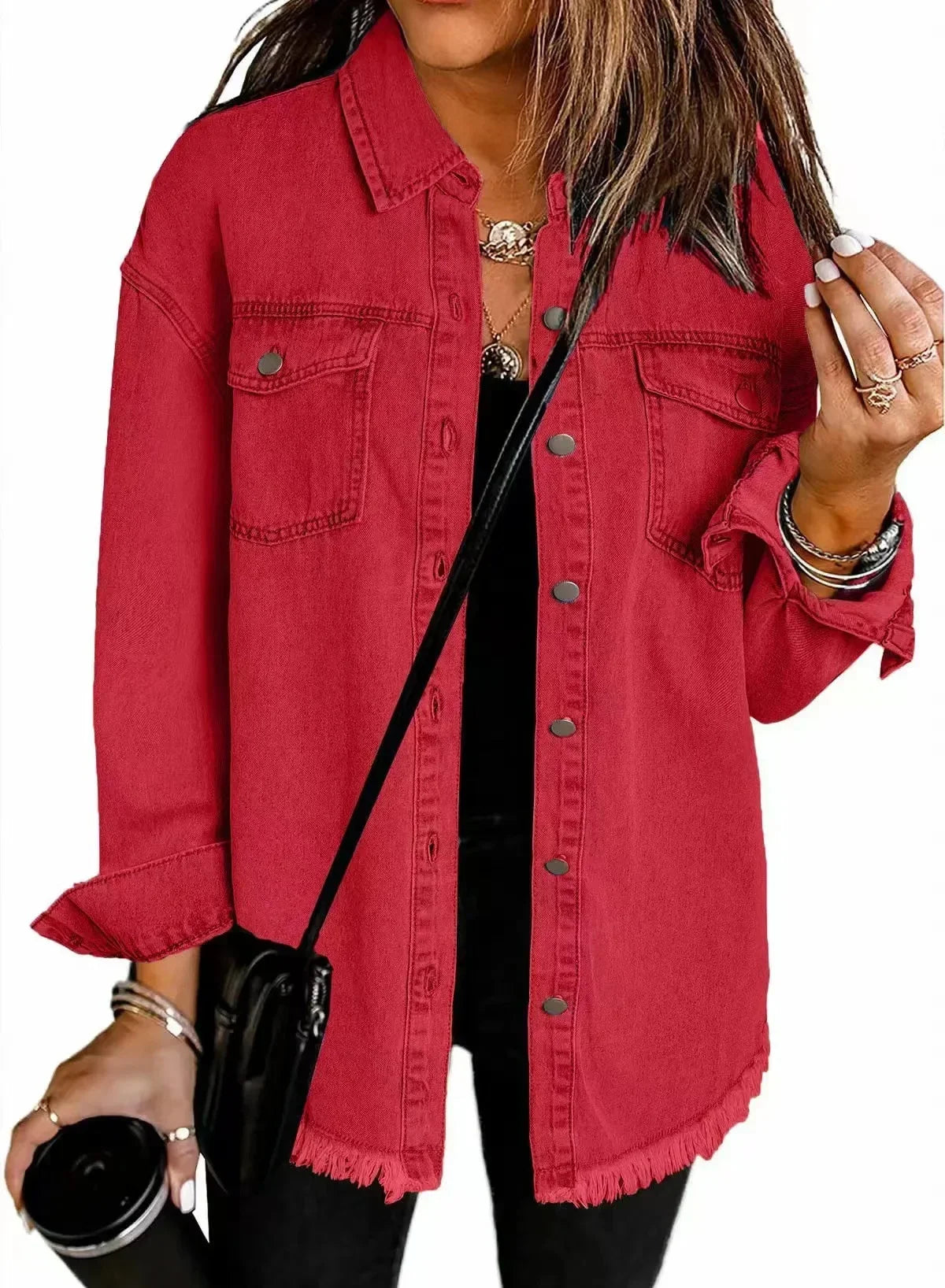 Khea | Denim Shirt Jacket
