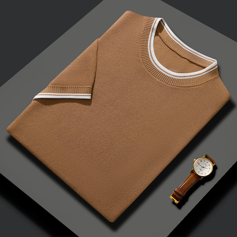 Calder | Cotton Silk Short Sleeve Shirt