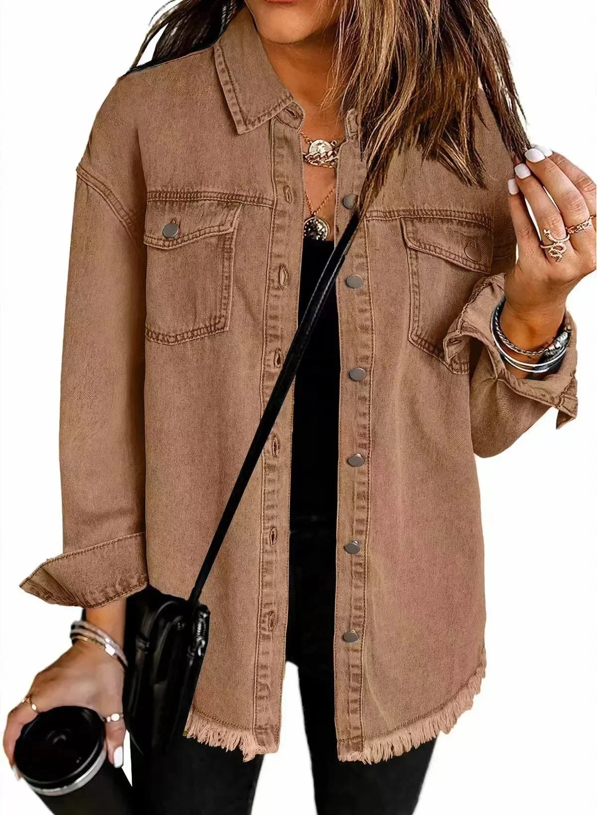 Khea | Denim Shirt Jacket
