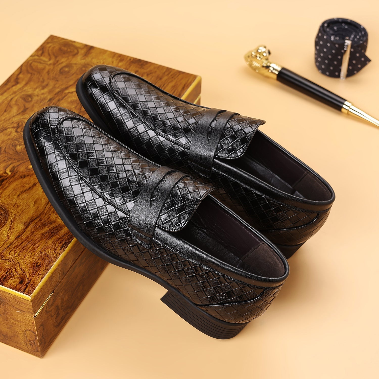 Lennox | Leather Loafers
