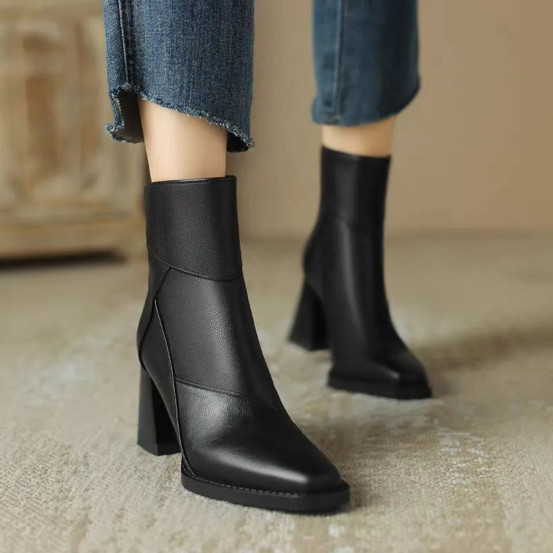 Nikki | Block Heel Bootie