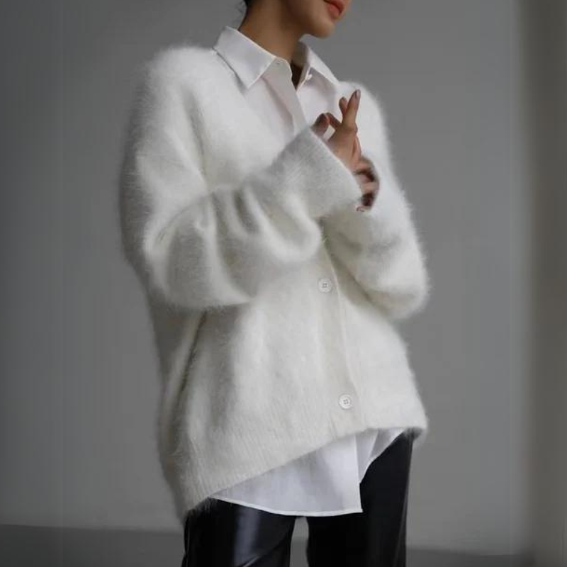 Catherine | Prestige Wool Cardigan
