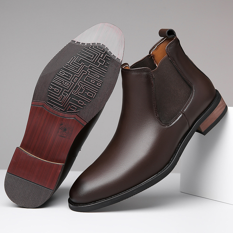 Harrison | Leather Chelsea Boots
