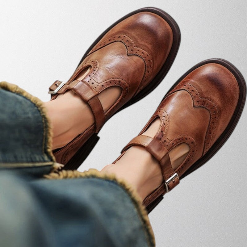 Olga | Elegant Leather Shoes