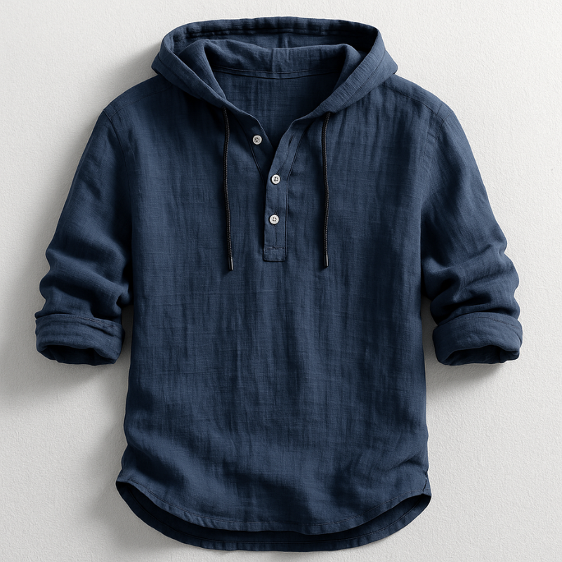 Spencer | Luxury Hooded Shirt