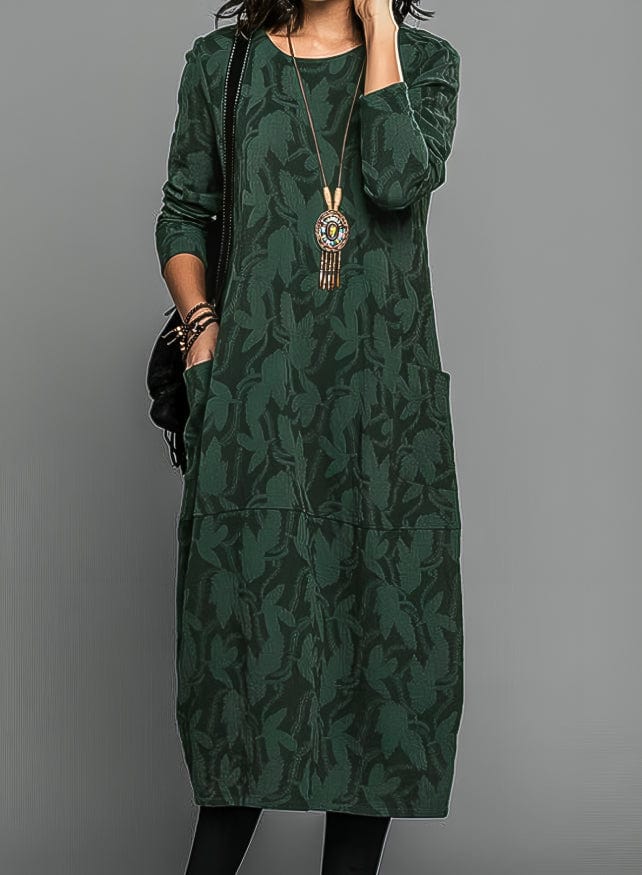 Lea | Botanical Winter Dress