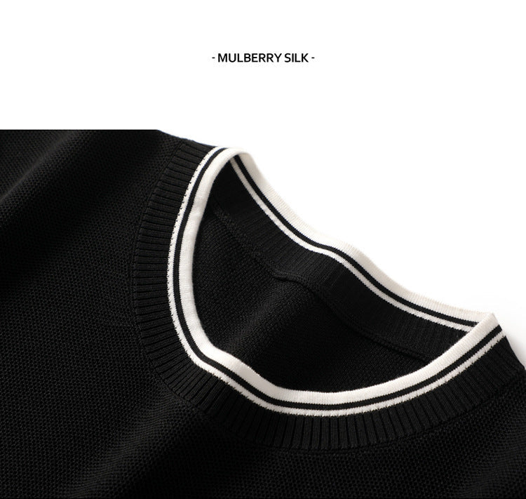Calder | Cotton Silk Short Sleeve Shirt