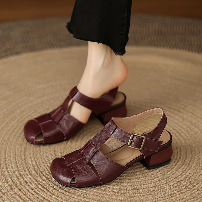 Coralia | Chunky Heel Shoes