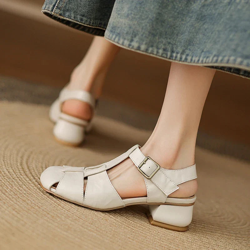 Coralia | Chunky Heel Shoes