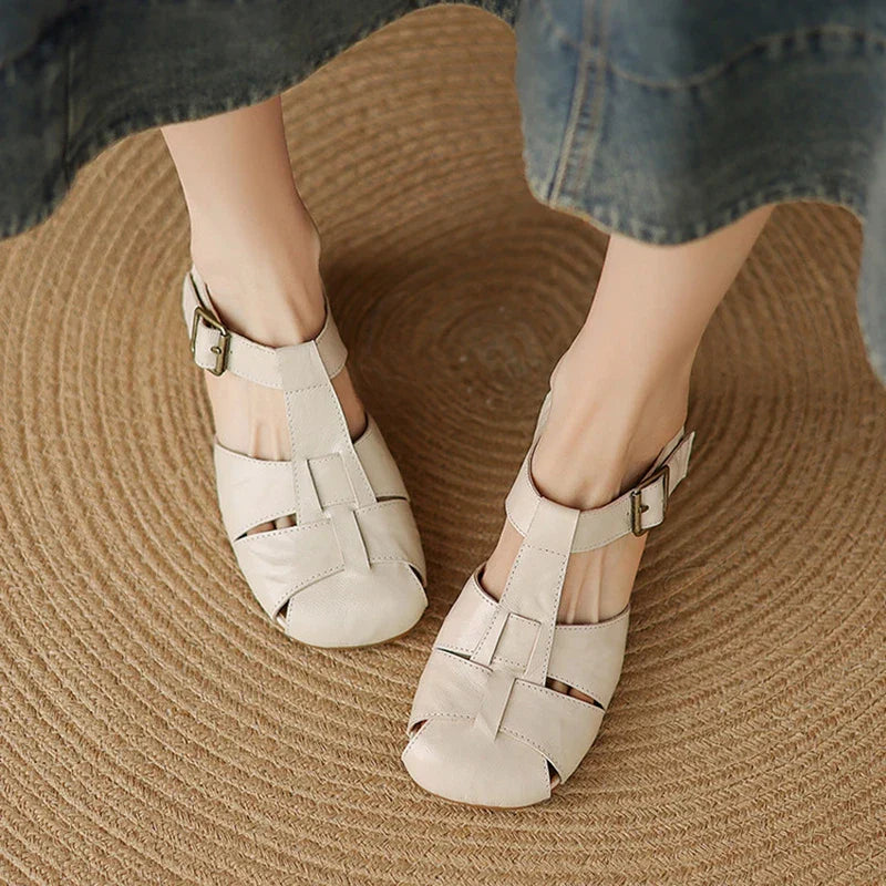 Coralia | Chunky Heel Shoes