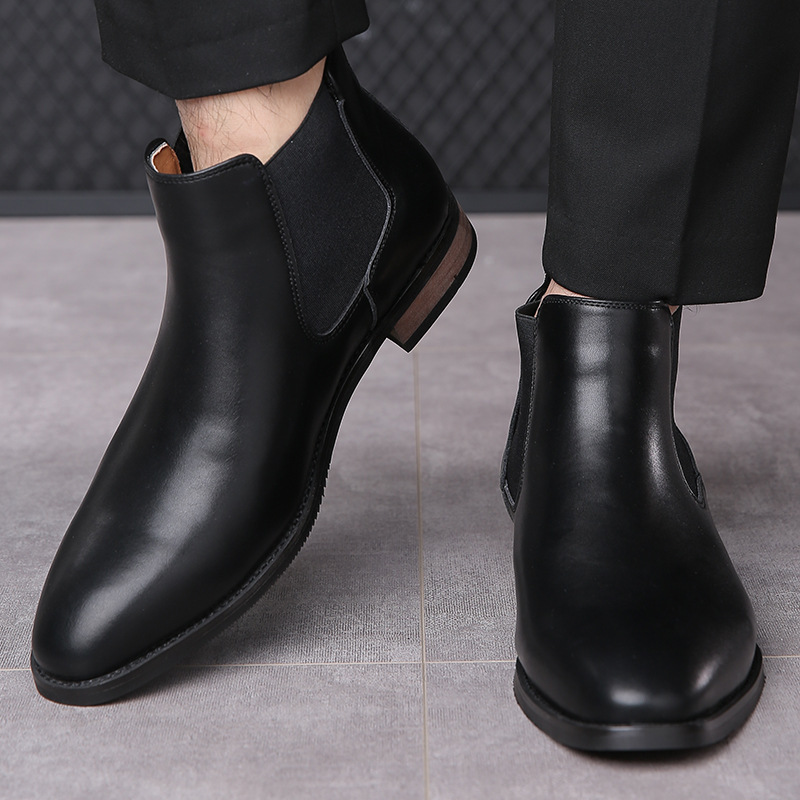 Harrison | Leather Chelsea Boots
