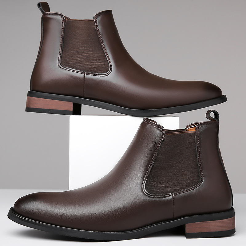 Harrison | Leather Chelsea Boots