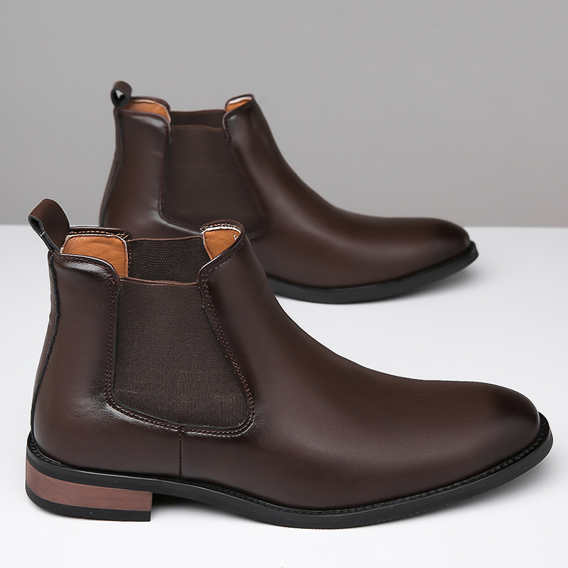 Harrison | Leather Chelsea Boots