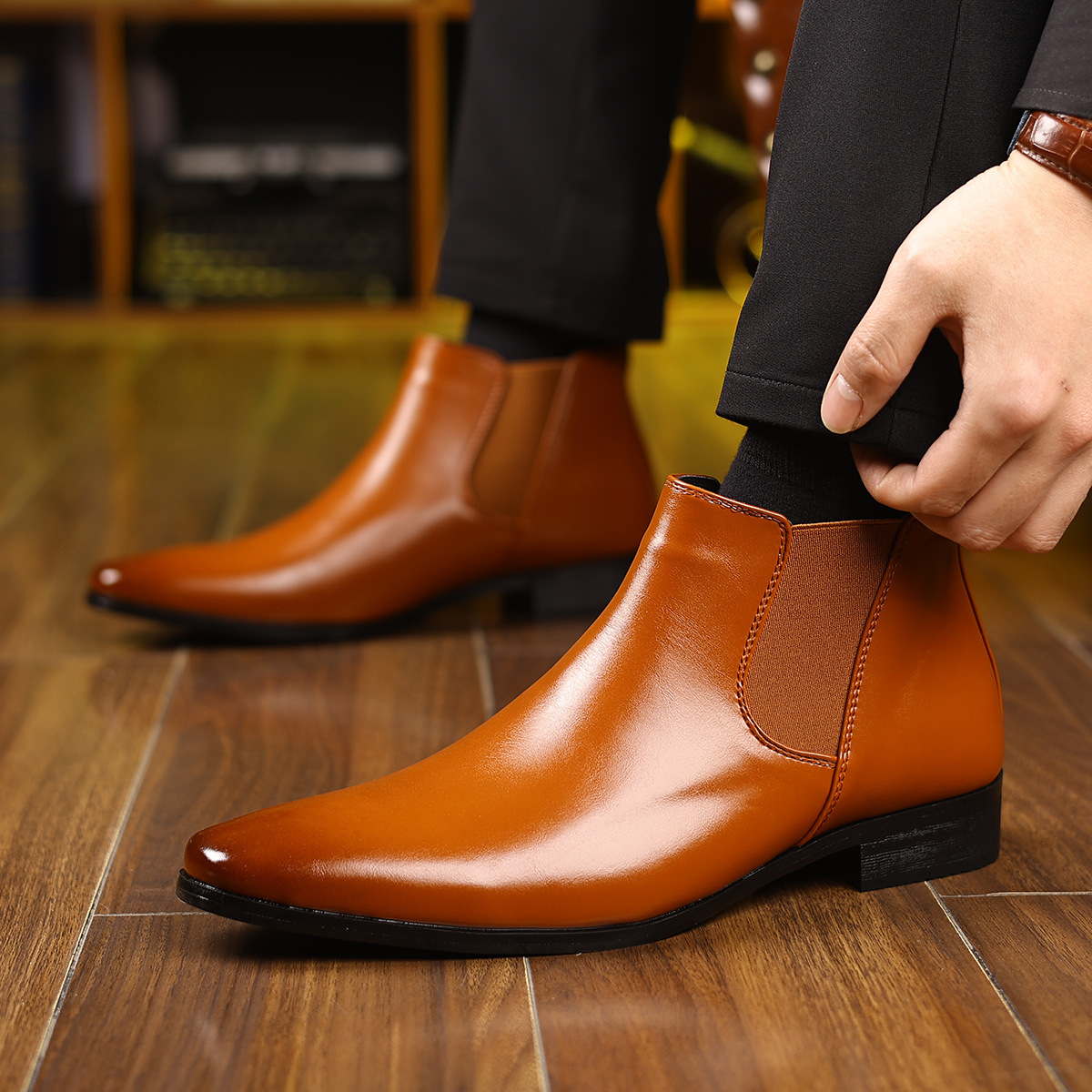 Bradford | Leather Chelsea Boots