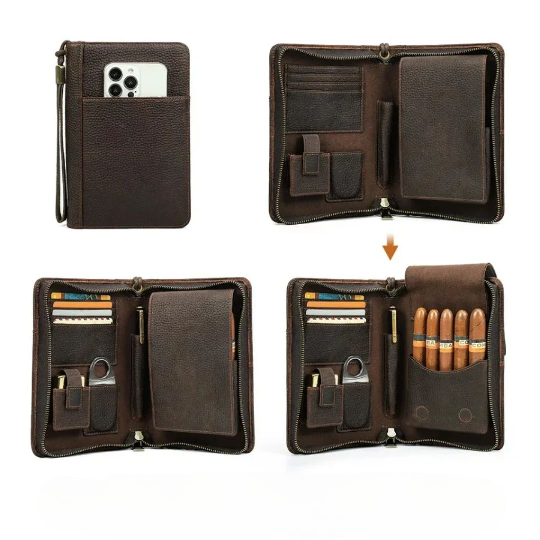 Harold | Leather Cigar Case