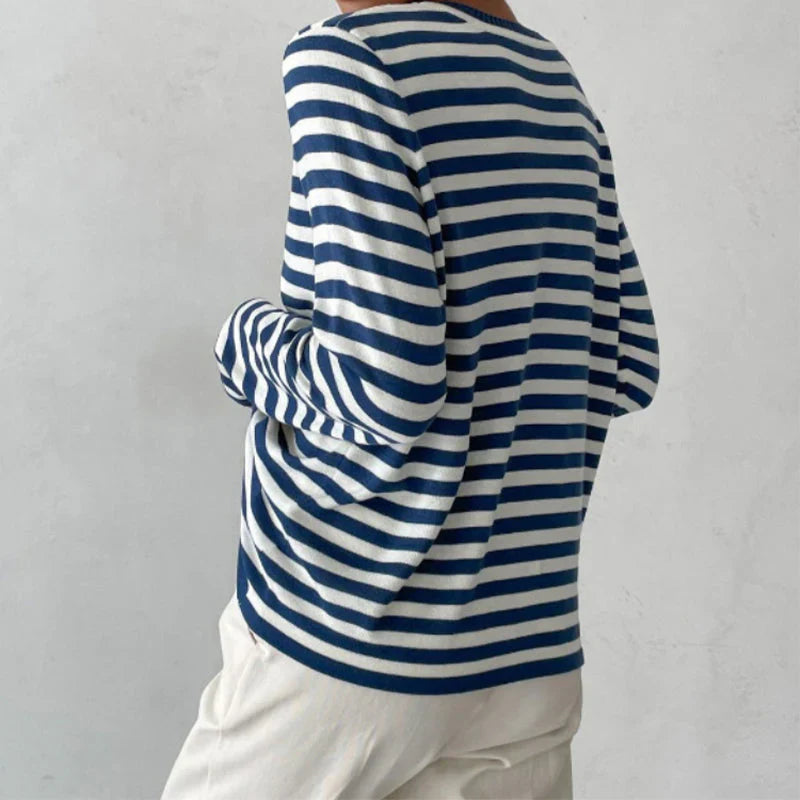 Marina | Striped Cotton Shirt