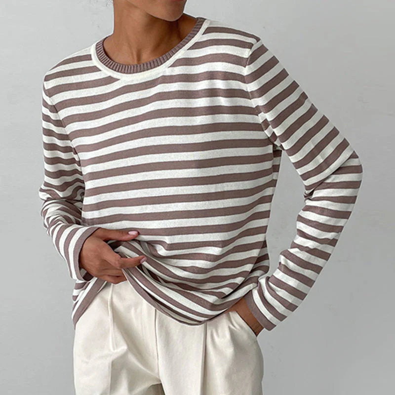 Marina | Striped Cotton Shirt
