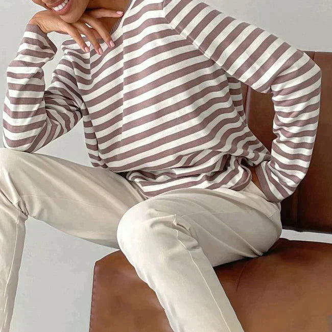 Marina | Striped Cotton Shirt