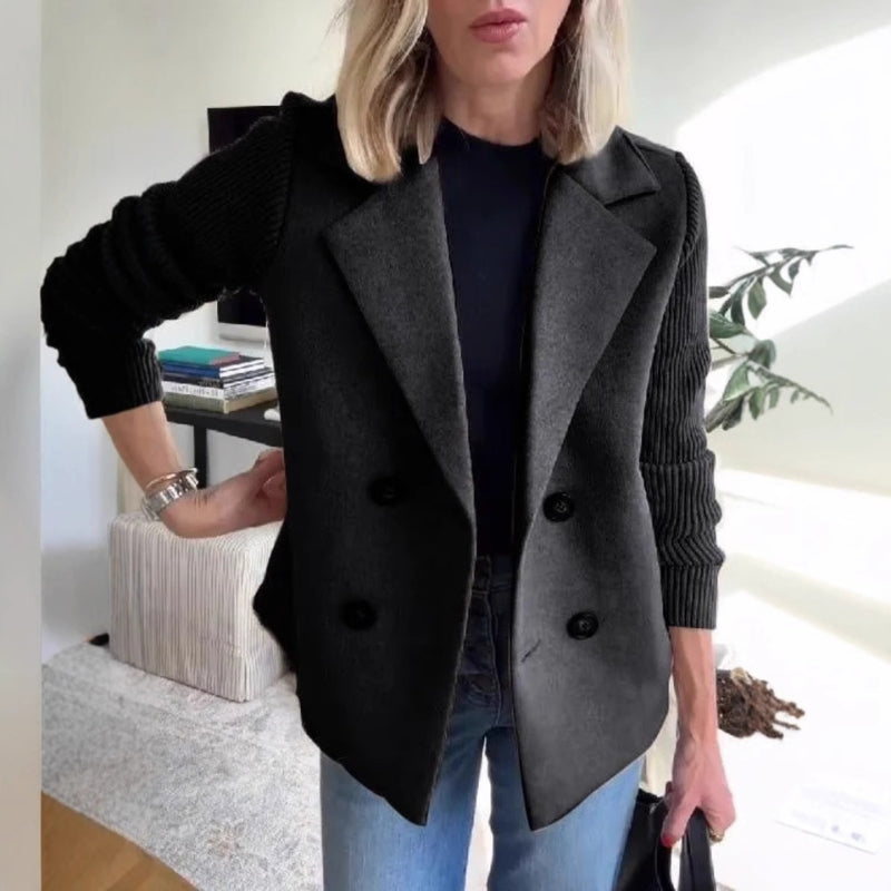 Marion | Soft sweater blazer with an elegant fit