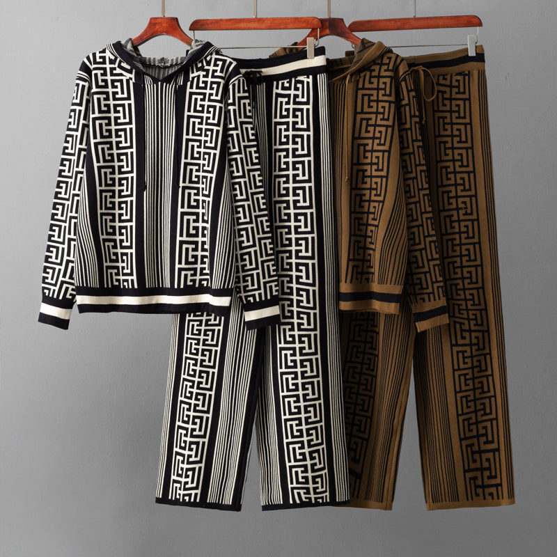 Heidi | Maze Luxe Knitted 2-Piece Set