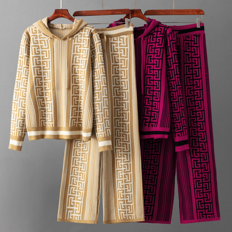 Heidi | Maze Luxe Knitted 2-Piece Set