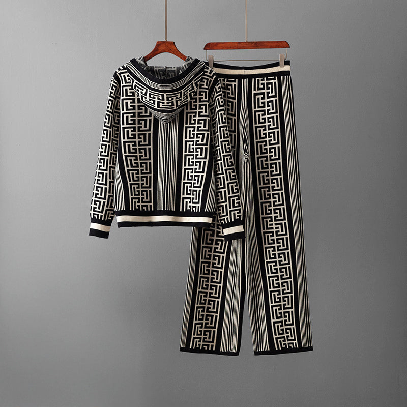 Heidi | Maze Luxe Knitted 2-Piece Set