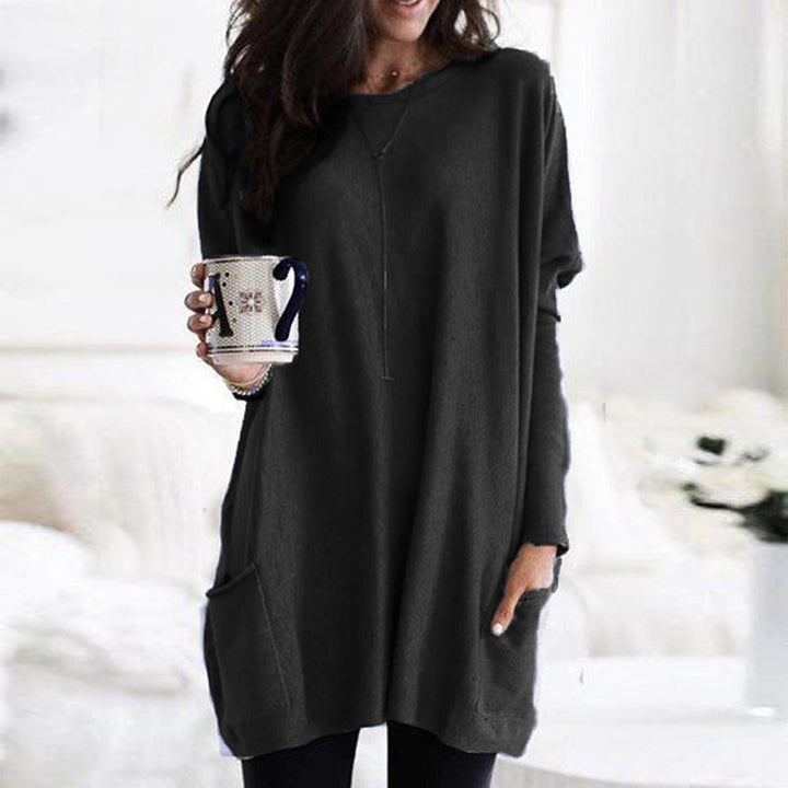 Nerissa | Relaxed Pocket Tunic with Elegant Tummy Coverage